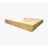 Tampa Proteção Fogão Cooktop 1 Boca Mdf Madeirado 31x51x6,5 - 2