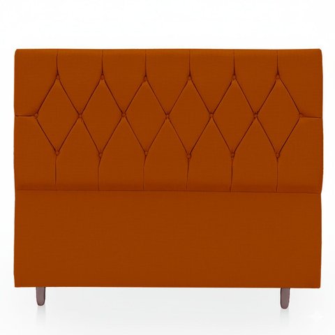 Cabeceira Estofada para Cama de Casal 140 Athena Linho