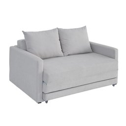 Sofa Cama Casal 147cm Trento Bege Estofama - 1