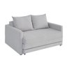 Sofa Cama Casal 147cm Trento Bege Estofama - 1