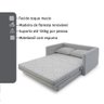 Sofa Cama Casal 147cm Trento Bege Estofama - 6