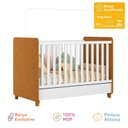 Ver imagem 5 de Berço Crescer 3 em 1 100% em MDF Cinamomo Branco
