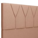 Ver imagem 7 de Cabeceira Cama Box Casal King 195 cm Aurora W01 Linho Rosê - Lyam Decor
