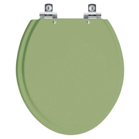 Assento Sanitário Soft Close Izy Verde Malva para Vaso Deca
