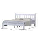 Ver imagem 2 de Cama Super King Size Reforçada Perola Cor Branco