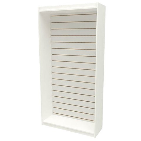 Estante Para Prateleira Painel Canaletado 100% MDF Modelo Light 90x180x32 cm Comac