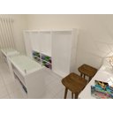 Ver imagem 4 de Estante Para Prateleira Painel Canaletado 100% MDF Modelo Light 90x180x32 cm Comac