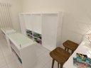 Ver imagem 4 de Estante Para Prateleira Painel Canaletado 100% MDF Modelo Light 90x180x32 cm Comac