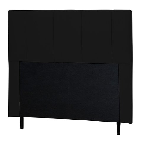 Cabeceira Cama Box Casal King Donna 193cm Suede Preto - Abmaza