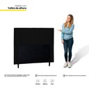 Ver imagem 3 de Cabeceira Cama Box Casal King Donna 193cm Suede Preto - Abmaza