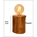 Ver imagem 3 de Luminária em Tronco Rústica