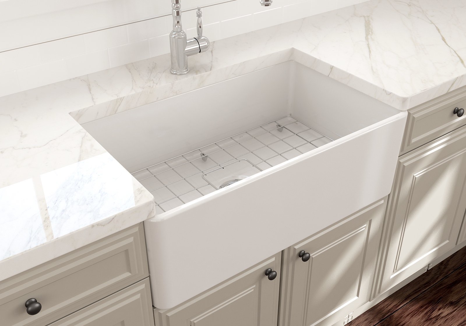 Cuba Porcelana Estilo Fazenda Farm Sink Evier Hi504 60x40x20