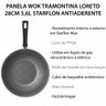 Frigideira Funda Panela Wok Tramontina Vermelha 3.6 Yakisoba - 7