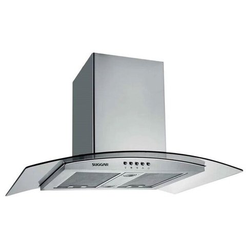 Coifa Ilha Jade 90cm Inox 127V - Suggar
