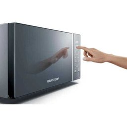 Micro-ondas Brastemp 20L Cor Inox Espelhado com Funções Pré-Preparo - Bms20Ar - 6
