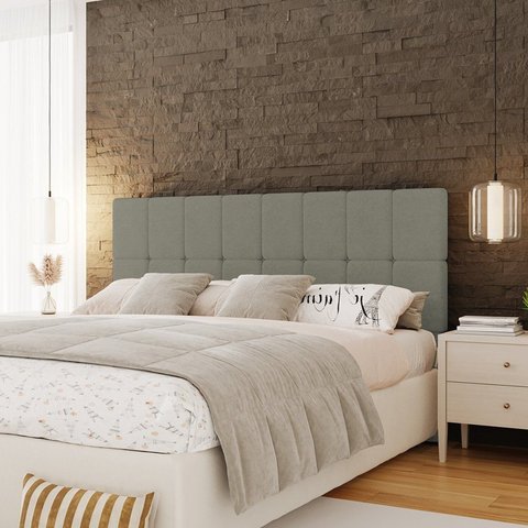 Cabeceira King 192cm Design Moderno para Quarto Linea