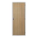 Ver imagem 2 de Kit Porta de Madeira Decorada 215x75cm com Batente de Aço 6cm Mantiqueira MGM Abertura Esquerda Marrom/Carvalho Alpha