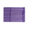 Kit 12 Toalhas Lavabo Belíssima Bordar Ponto Cruz Perfeito Estilo Lavabo Belissima Roxo - 1