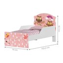 Ver imagem 2 de Mini Cama Corujinhas e Borboletas Com Colchão