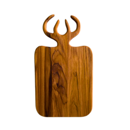 Tábua de Corte Alce M – Madeira de Teca 41x25x2cm - 1