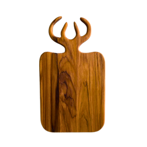 Tábua de Corte Alce M – Madeira de Teca 41x25x2cm