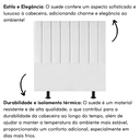 Ver imagem 5 de Cabeceira Estofada Cama Box Solteiro 100 Cm Alice Suede:branco