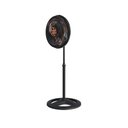 Ver imagem 2 de Ventilador de coluna Ventisol turbo 6 preto com 6 pás bronze 40 cm diâmetro 220V