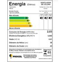 Ver imagem 6 de Ventilador de Coluna Ventisol Turbo 6 Preto com 6 Pás Bronze 40 Cm Diâmetro 127v