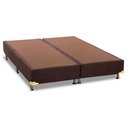 Ver imagem 1 de Cama Box Base King Americana Suede Brown (193x203x23) - Ortobom
