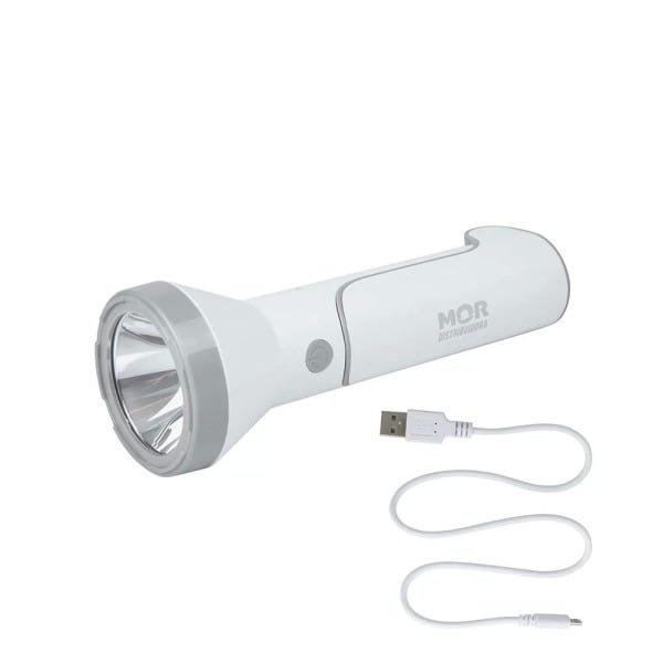 Lanterna e Luminária LED 140 Lumens Recarregável - MOR - 2