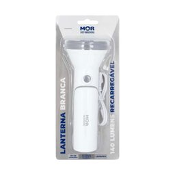 Lanterna e Luminária LED 140 Lumens Recarregável - MOR - 8