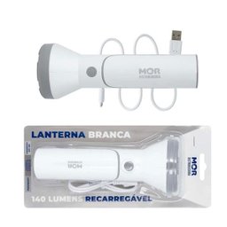 Lanterna e Luminária LED 140 Lumens Recarregável - MOR - 7