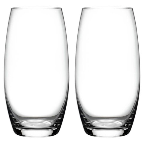 Jogo de Copo de Cristal Transparente Versat Long Drink 520ml 2 Peças - Seu Lar