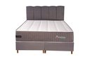 Ver imagem 1 de Kit Premium Base Box Queen 1,58 - Cinza S/m