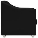 Ver imagem 3 de Kit Namoradeira + 4 Poltronas Decorativas para Sala Mila Suede Cores Pé de Plastico Cromado