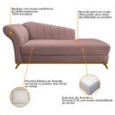 Ver imagem 6 de Kit Diva Recamier Vanessa 140cm Lado Direito e 02 Poltronas Laura Linho - Doce Sonho Móveis RECAMIER