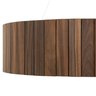Luminária Decorativa Madeira Pendente Redondo Perequê 45cm - 6