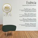 Ver imagem 3 de Kit 02 Puff Orgânico Curvo Feijão para Sala e Quarto Recepção Clínica e Escritório Suede