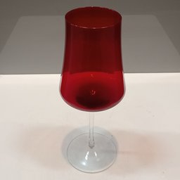 Jg 2pç Taças Água Home&co Latour Vidro 560ml 24x10x10cm Vermelho - 4