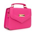 Ver imagem 1 de Bolsa Feminina Lisa Pequena Alça Transversal e de Mão