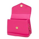 Ver imagem 2 de Bolsa Feminina Lisa Pequena Alça Transversal e de Mão