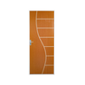 Kit Porta de Madeira Decorada 215x75cm com Batente de Aço 6cm Cantareira MGM - 2