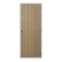 Ver imagem 2 de Kit Porta de Madeira Lisa 215x65cm com Batente de Aço 6cm Açomad Mgm Abertura Esquerda