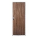 Ver imagem 2 de Kit Porta de Madeira Lisa 215x65cm com Batente de Aço 06cm Açomad Mgm Abertura Esquerda