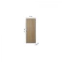 Ver imagem 3 de Kit Porta de Madeira Lisa 215x85cm com Batente de Aço 06cm Açomad Mgm Abertura Esquerda