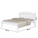 Ver imagem 4 de Cama Casal Lais Basoto Branco