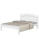 Ver imagem 1 de Cama Casal Lais Basoto Branco