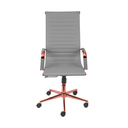Ver imagem 3 de Cadeira de Escritório Giratoria Eames Cinza - Alta | Rose Gold