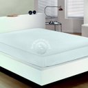 Ver imagem 1 de Protetor de Colchão Queen Size Impermeável 100% Algodão Branco Buettner