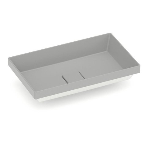 Cuba Sobrepor sem Mesa Terra T17 Cinza/Stone Roca